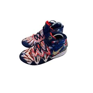 Nike kybrid S2 big kids size 6.5 shoes what the USA red white and blue